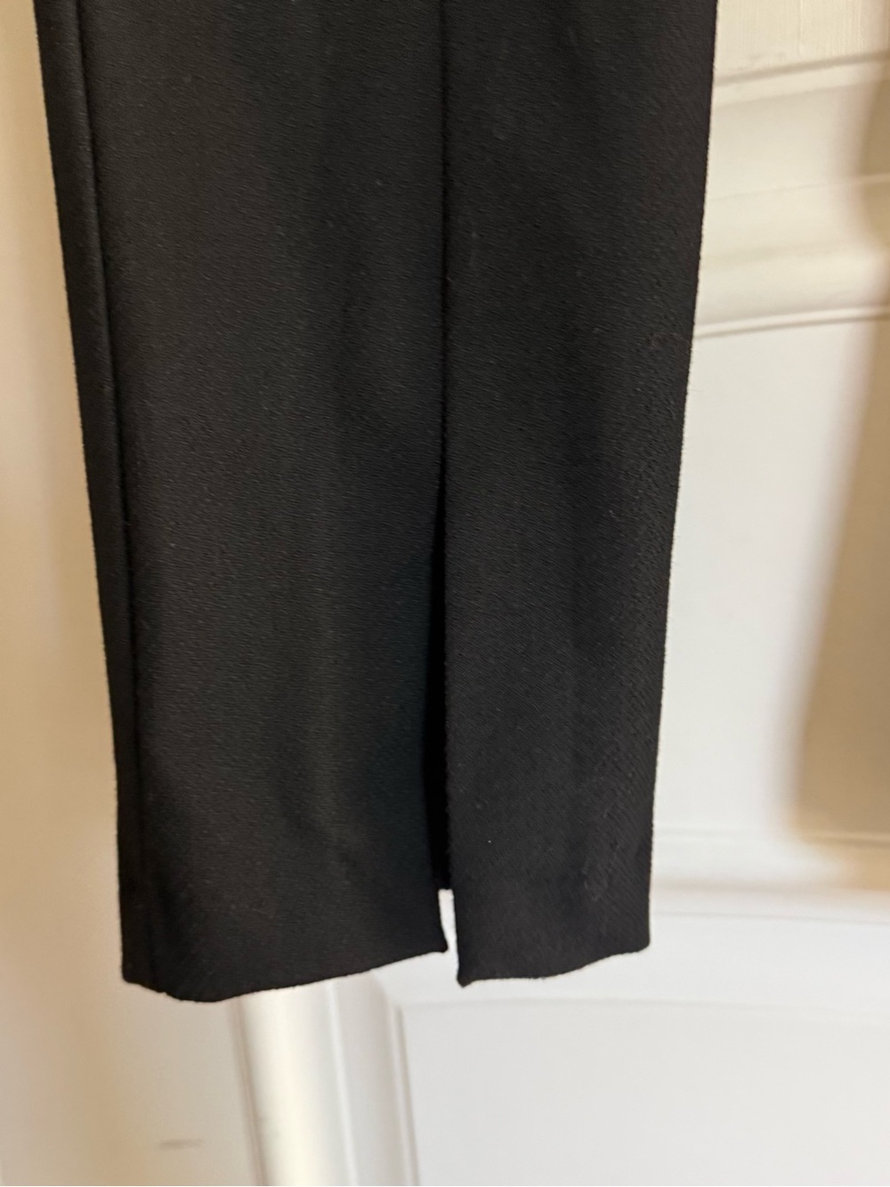 Favorite Daughter ‘Suits You Pants’ Black Slim Ankle Pants with Front Slits - Picture 8 of 10